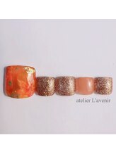 アトリエラブニール/紅葉ネイル