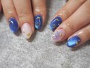 夜空ネイル