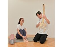 理学療法士によるマンツーマンの指導も売りの一つ