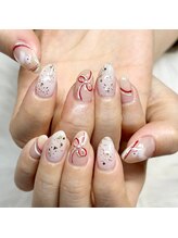 マイオティック ネイル(miotic nail)/水引きデザイン