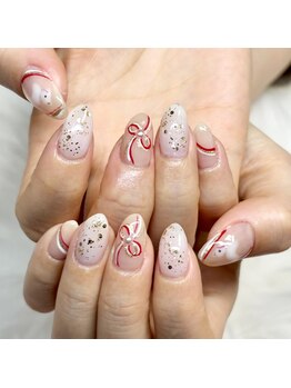 マイオティック ネイル(miotic nail)/水引きデザイン