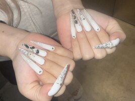 長さ出しロングジェルチップ