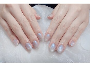 スリー リア ネイル 心斎橋(3-Leah Nail)/ラメワンカラー