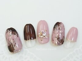 華やかなジェルネイル☆