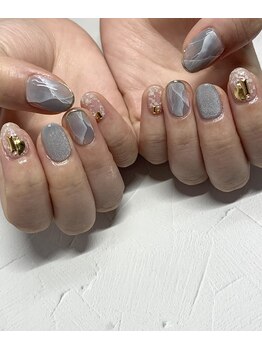 ココロネイル 半田山店(Cocolo nail)/クリアブルー