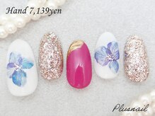 プラスネイル 自由が丘店(PLUS NAIL)/【72】定額7,139円フラワー