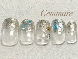 キラキラシェルグラデーション