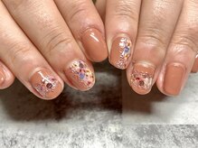 アルシエロ(al cielo)/押花ネイル