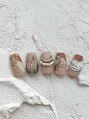 シピー(Chipieee)&nbsp;BOHO×ニュアンスアート　マットな質感☆［やり放題コース］