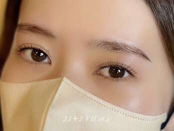 ヴィレッツ(22+2 V1Let,s)の写真/【眉毛に悩む全ての方へ】悩み続けた眉毛を自慢出来る眉毛に！実績15,000件以上のアイブロウリストが施術◎