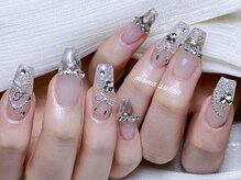 モナサロン(Mona salon)/チェック柄持ち込みデザイン