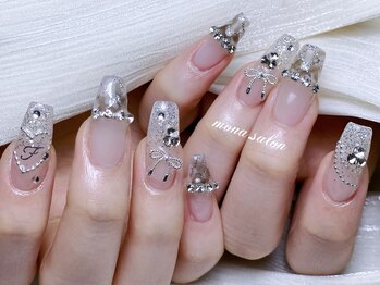 モナサロン(Mona salon)/チェック柄持ち込みデザイン