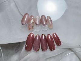 定額オフィスニュアンスネイル