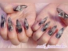 月猫/秋デザインスカルプ