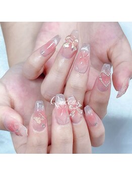 クイーンズビューティーサロン 新宿本店(Queen's beauty salon)/チップアートやり放題&つけ放題