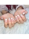 フレンチネイル¥by KANA