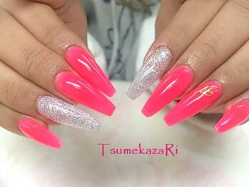 ツメカザリ(TsumekazaRi)/★ネオンピンク×バレリーナ★