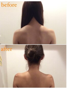 ビューティースタイリング 恵比寿店(beauty styling)/【ボディ】薄く華奢な肩へ