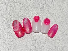 ネイルサロン ロゼプリュム/マグネットニュアンス