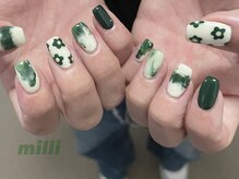 ミリネイルズ(milli nails)/ディープグリーン