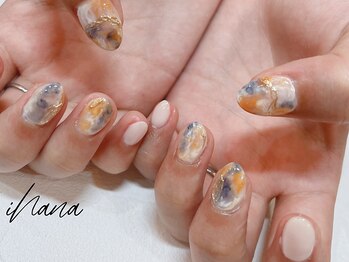 イハナ(ihana)の写真/静かで穏やかに過ごせる空間の大人女性が集う”ihana"でワンランク上の指先に♪自爪に優しいパラジェルも◎