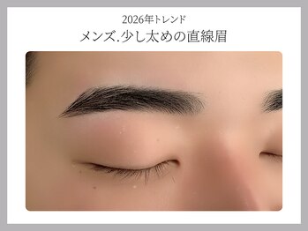 アイライクミー 博多店(EYE like me)の写真/【眉毛専門店】#アイブロウWAX￥3700#ハリウッドブロウ￥4800#博多#学割U24#HBL#メンズ#黄金比