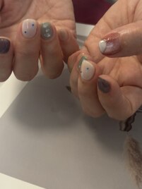 小さなハートがアクセント