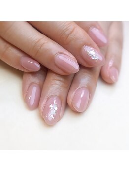 ピオニーネイル(peony nail)/シェル&ラメ