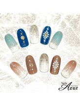 ネイルズアジュール アピタ新潟西店(Nailz Azur)/ハンド　定額デザインCコース