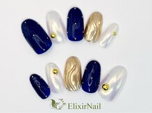 エリクサーネイル 神田(Elixir Nail)/シンプル / クーポン使用