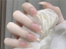 ネイルサロン ジェイ(Nail Salon J)/チークネイルミラーフレンチ