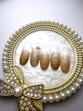 ブリリアント/ワンポイントネイル＃成人式