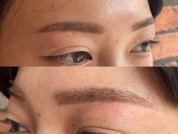 シェア(Eyelash&Nail share)の写真/【アイブロウWAX&LIFT】トレンド感◎理想の眉に♪垢抜け眉で第一印象UP！