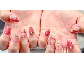 『チェックネイル』