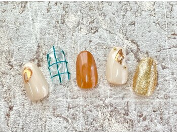 Nail & Eye Basic 川越店【パラジェル/フィルイン/ネイルスクール併設店】/定額トレンドデザイン