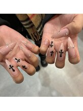 アンジー 辻堂店(Angie)/持ち込みデザイン/クロスネイル