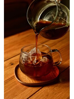 クシネ(Coussinet)の写真/カフェのような癒やし空間♪ヘッドスパでリラックスし、さらに挽きたてコーヒーの香りで癒されてください☆
