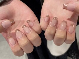 ミラーフレンチネイル ¥8000～☆