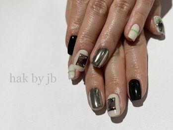 ハク ネイル バイジェービー 稲毛(hak nail byjb)/定額組み合わせデザイン