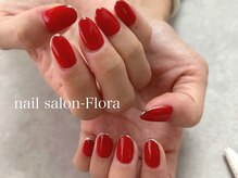 フローラ(_Flora)/大人ネイル★ミラーラインネイル