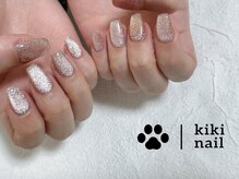 キキネイル 溝の口(kikinail)/グリッターマグネットネイル