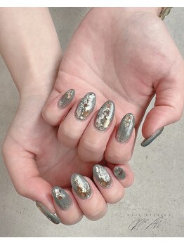 クリーム(Nail Atelier CREAM)/【season'sニュアンス定額】7月