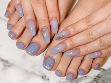 ラナムーン プティ(Lanamoon petit)の雰囲気（フットネイルおそろいデザインがお勧め♪フィルイン×パラジェル）