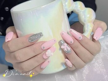 ディアネイルサロン 池袋(Di’a)/ワンカラ/リボン/フィルイン