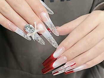 ラメール(La mer)の写真/豊富なカラーとパーツでお気に入りの爪先へ♪流行のパーツも豊富に取り揃えているので満足度◎