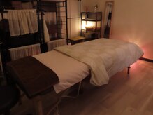 エステティックサロン マーレ(ESTHETIQUE SALON mare)の雰囲気（個室の店内　自分だけのお時間をゆったりお過ごしください）