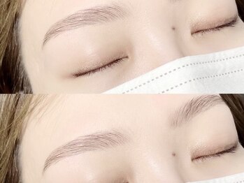 エヌアイビューティー 積志店(N eye beauty)の写真/口コミ4.9★半個室で叶う似合わせ眉毛スタイリング5500円♪眉×まつ毛のセット施術も大人気！