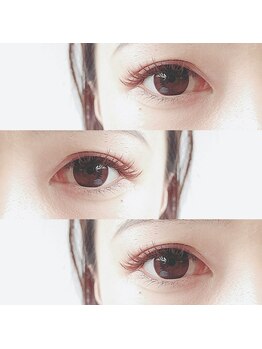 ココン(cocon)/ブラウン3Dエクステ☆upwardrush