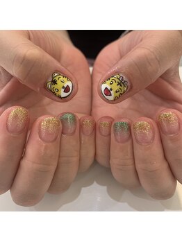 キャラクターネイル