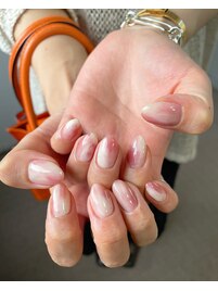 桃ネイル